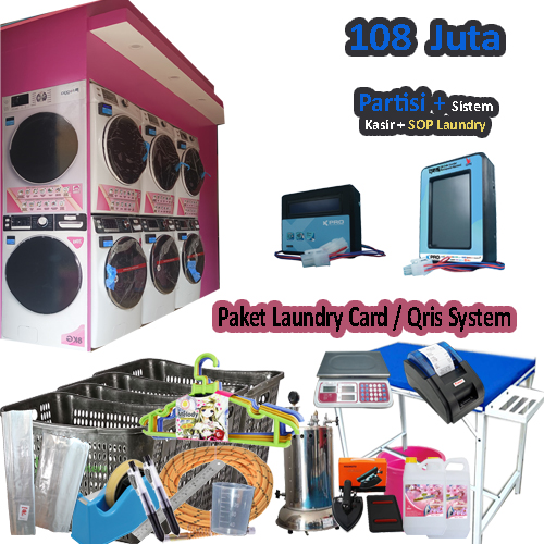 paket laundry qris