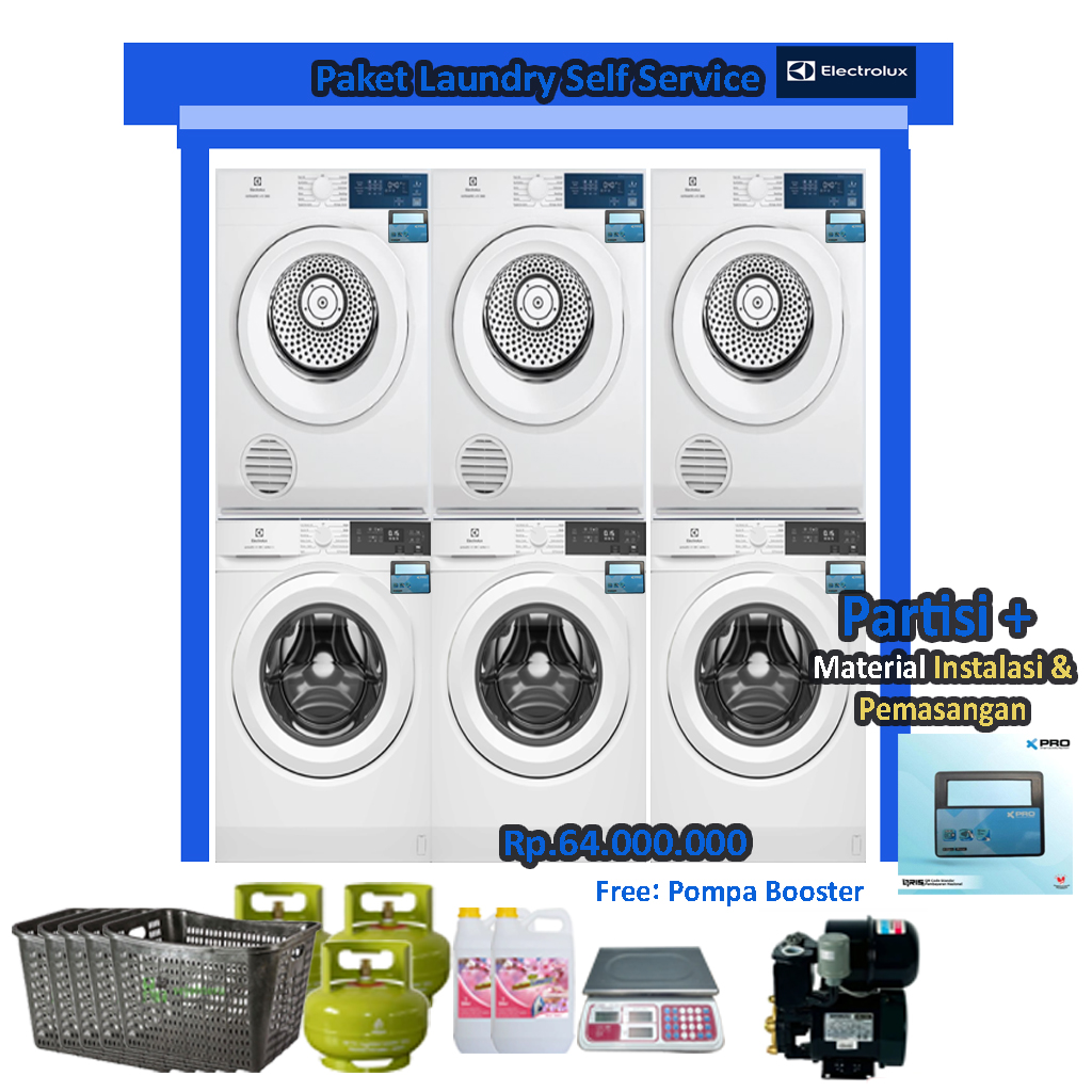 paket laundry electrolux